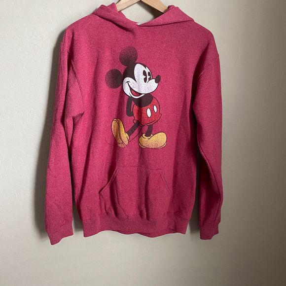 red hoodie without sleeves